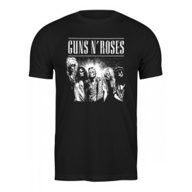 Мужская футболка с принтом Guns n roses ,  |  | 