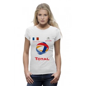 Женская футболка Premium с принтом WRC Sebastian Loeb ,  |  | 