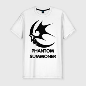Мужская футболка премиум с принтом Dark Elf Mage - Phantom Summoner , 92% хлопок, 8% лайкра | приталенный силуэт, круглый вырез ворота, длина до линии бедра, короткий рукав | Тематика изображения на принте: elf | lineage | phantom summoner
