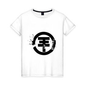Женская футболка хлопок с принтом Tokio Hotel (2) , 100% хлопок | прямой крой, круглый вырез горловины, длина до линии бедер, слегка спущенное плечо | emo | rock | метал | металл | эмо