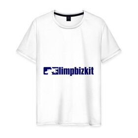 Мужская футболка хлопок с принтом Limp Bizkit , 100% хлопок | прямой крой, круглый вырез горловины, длина до линии бедер, слегка спущенное плечо. | limp bizkit | metall | punk | rock | метал | металл | панк | панк рок | рок