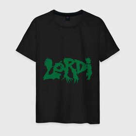 Мужская футболка хлопок с принтом Lordi , 100% хлопок | прямой крой, круглый вырез горловины, длина до линии бедер, слегка спущенное плечо. | lordi | rock | группы | рок | шок