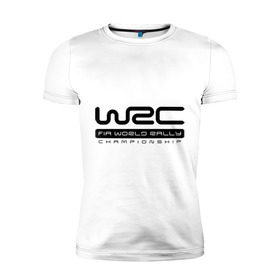 Мужская футболка премиум с принтом WRC , 92% хлопок, 8% лайкра | приталенный силуэт, круглый вырез ворота, длина до линии бедра, короткий рукав | Тематика изображения на принте: championship | rally | world rally championship | wrc | авто2012 | ралли | чемпионат мира | чемпионат мира по ралли