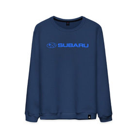 Мужской свитшот хлопок с принтом Subaru (3) , 100% хлопок |  | auto | subaru | авто | автобренды | автомобиль | субарик | субару | тачки