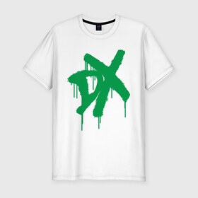 Мужская футболка премиум с принтом D-Generation X (2) , 92% хлопок, 8% лайкра | приталенный силуэт, круглый вырез ворота, длина до линии бедра, короткий рукав | джон сина