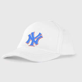 Детская бейсболка с принтом NY Yankees blue (3) , 100% хлопок | классический козырек, металлическая застежка-регулятор размера | baseball | major league basebal | new era | ny | yankees | америка | бейсбол | бита | главная лига бейсбола | нью йорк янкиз | статен айленд | сша | янки