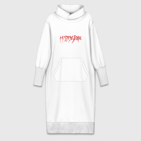 Платье удлиненное хлопок с принтом My Dying Bride logo ,  |  | Тематика изображения на принте: bandmy | metal