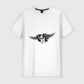 Мужская футболка премиум с принтом Aero yo(3) , 92% хлопок, 8% лайкра | приталенный силуэт, круглый вырез ворота, длина до линии бедра, короткий рукав | Тематика изображения на принте: крылья