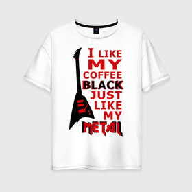 Женская футболка хлопок Oversize с принтом Mindless Self Indulgence - Coffee black , 100% хлопок | свободный крой, круглый ворот, спущенный рукав, длина до линии бедер
 | metal | rock | метал | музыка | рок