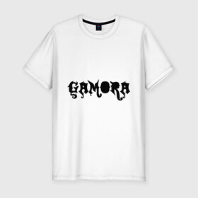 Мужская футболка премиум с принтом Gamora , 92% хлопок, 8% лайкра | приталенный силуэт, круглый вырез ворота, длина до линии бедра, короткий рукав | gamora | hip hop | гамора | реп | русский реп | русский рэп | рэп | хип хоп