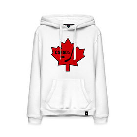 Мужская толстовка хлопок с принтом Canada hockey (Канадский хоккей) , френч-терри, мягкий теплый начес внутри (100% хлопок) | карман-кенгуру, эластичные манжеты и нижняя кромка, капюшон с подкладом и шнурком | canada hockey | калиновый лист | канадский хоккей | спорт | хоккей