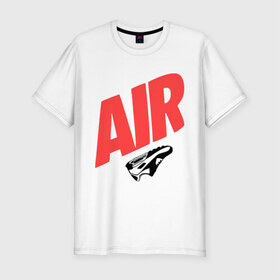 Мужская футболка премиум с принтом Air Кроссовки Swag Hip Hop , 92% хлопок, 8% лайкра | приталенный силуэт, круглый вырез ворота, длина до линии бедра, короткий рукав | air кроссовки | hip hop | swag