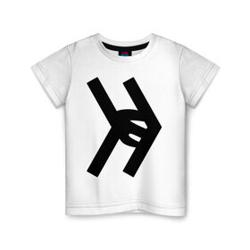 Детская футболка хлопок с принтом Smosh logo , 100% хлопок | круглый вырез горловины, полуприлегающий силуэт, длина до линии бедер | blogger | russmosh | smosh | youtube | блоггер | смош | шоу | ютубер