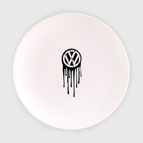 Тарелка с принтом Volkswagen , фарфор | диаметр - 210 мм
диаметр для нанесения принта - 120 мм | logo | volkswagen | логотип | фольцваген