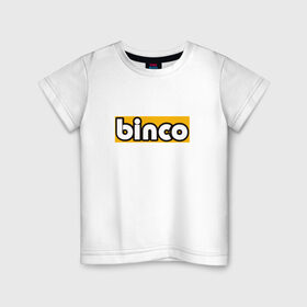 Детская футболка хлопок с принтом Binco , 100% хлопок | круглый вырез горловины, полуприлегающий силуэт, длина до линии бедер | binco | gta | gta 5 | gta v | san andreas | гта | игры