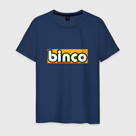 Мужская футболка хлопок с принтом Binco , 100% хлопок | прямой крой, круглый вырез горловины, длина до линии бедер, слегка спущенное плечо. | binco | gta | gta 5 | gta v | san andreas | гта | игры