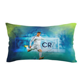 Подушка 3D антистресс с принтом Ronaldo , наволочка — 100% полиэстер, наполнитель — вспененный полистирол | состоит из подушки и наволочки на молнии | роналдо