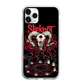 Чехол для iPhone 11 Pro матовый с принтом Slipknot , Силикон |  | Тематика изображения на принте: deth | rock | slipknot | баран | маска | мрак | рок | слипнот | череп