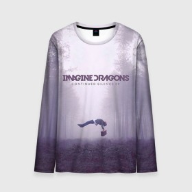 Мужской лонгслив 3D с принтом Imagine Dragons , 100% полиэстер | длинные рукава, круглый вырез горловины, полуприлегающий силуэт | imagine dragons