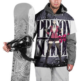 Накидка на куртку 3D с принтом Prison School , 100% полиэстер |  | Тематика изображения на принте: kangoku gakuen | kiyoshi fujino | киёши фуджино | призон скул