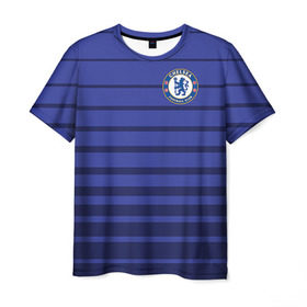 Мужская футболка 3D с принтом Chelsea Diego Gosta , 100% полиэфир | прямой крой, круглый вырез горловины, длина до линии бедер | chelsea | diego gosta | football | фк | футбол | челси