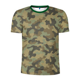 Мужская футболка 3D спортивная с принтом Хаки , 100% полиэстер с улучшенными характеристиками | приталенный силуэт, круглая горловина, широкие плечи, сужается к линии бедра | army | military | армейские | армия | камуфляж | комуфляж