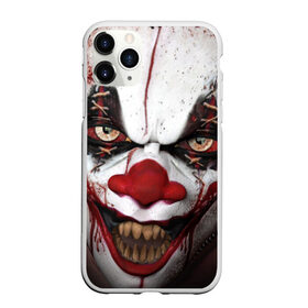 Чехол для iPhone 11 Pro Max матовый с принтом Зомби клоун , Силикон |  | Тематика изображения на принте: halloween | злодей | злой | клоун | монстр | хэлоуин