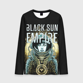 Мужской лонгслив 3D с принтом Black Sun Empire , 100% полиэстер | длинные рукава, круглый вырез горловины, полуприлегающий силуэт | Тематика изображения на принте: empire