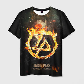 Мужская футболка 3D с принтом Linkin Park , 100% полиэфир | прямой крой, круглый вырез горловины, длина до линии бедер | Тематика изображения на принте: linkin park | rock | линкин парк | рок