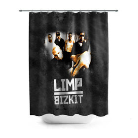 Штора 3D для ванной с принтом Limp Bizkit , 100% полиэстер | плотность материала — 100 г/м2. Стандартный размер — 146 см х 180 см. По верхнему краю — пластиковые люверсы для креплений. В комплекте 10 пластиковых колец | bizkit | cobra | gold | limp | limp bizkit | бизкит | голд | кобра | лимп | лимп бизкит | лимпбизкит | рок