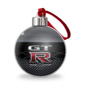 Ёлочный шар с принтом Nissan GTR , Пластик | Диаметр: 77 мм | Тематика изображения на принте: gtr | nismo | nissan | nissan gtr | гтр | низмо | ниссан