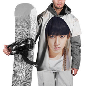 Накидка на куртку 3D с принтом Jeon Jung Kook , 100% полиэстер |  | bangtan | bangtan boys | bts | bulletproof boy scouts | jeon jung kook | jungkook | k pop | korea | kpop | бантаны | гук | гукки | к поп | корея | кпоп | чон гук | чон чон гук | чонгук