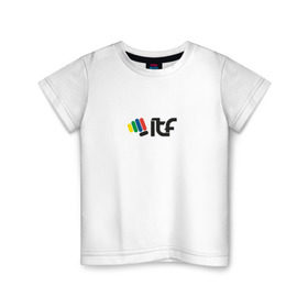 Детская футболка хлопок с принтом Taekwondo ITF , 100% хлопок | круглый вырез горловины, полуприлегающий силуэт, длина до линии бедер | тхэквондо