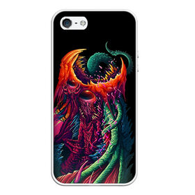 Чехол для iPhone 5/5S матовый с принтом Hyper Beast 1 , Силикон | Область печати: задняя сторона чехла, без боковых панелей | counter strike | cs go | csgo | strike | игры | контр | контр страйк | кс | страйк