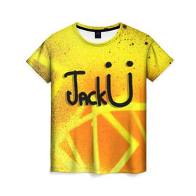 Женская футболка 3D с принтом Jack U Collection , 100% полиэфир ( синтетическое хлопкоподобное полотно) | прямой крой, круглый вырез горловины, длина до линии бедер | diplo | jack u | skrillex