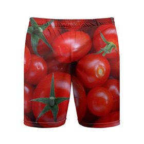Мужские шорты 3D спортивные с принтом Томатная ,  |  | tomato | vegan | vegetarian | будизм | веган | вегетарианство | йога | помидор | сыроедение | томат | фитнес | ягода