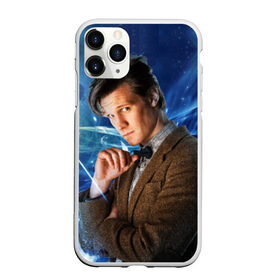 Чехол для iPhone 11 Pro матовый с принтом 11th Doctor Who , Силикон |  | Тематика изображения на принте: doctor who | matt | smith | tardis | временной поток | доктор кто | мэтт | смит | тардис