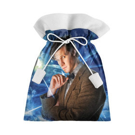 Подарочный 3D мешок с принтом 11th Doctor Who , 100% полиэстер | Размер: 29*39 см | doctor who | matt | smith | tardis | временной поток | доктор кто | мэтт | смит | тардис