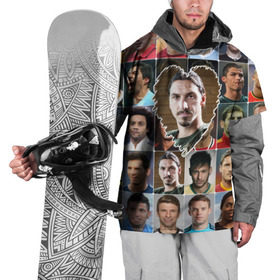 Накидка на куртку 3D с принтом Златан Ибрагимович - лучший , 100% полиэстер |  | zlatan ibrahimovic | златан ибрагимович | лучшие футболисты | любимый игрок | мой любимец | самый крутой | сердце | футбол | швеция | я люблю