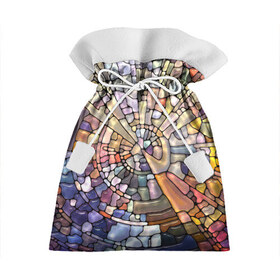 Подарочный 3D мешок с принтом Прикольная мозаика , 100% полиэстер | Размер: 29*39 см | арт | дизайн | искусство | композиция | краски | мозаика | пазл | цветные камешки
