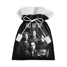 Подарочный 3D мешок с принтом Группа Fall out boy , 100% полиэстер | Размер: 29*39 см | fall out boy