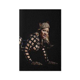 Обложка для паспорта матовая кожа с принтом Ники Минаж , натуральная матовая кожа | размер 19,3 х 13,7 см; прозрачные пластиковые крепления | onika tanya maraj | автор исполнитель | актриса | американская | ники минаж | певица | рэпер