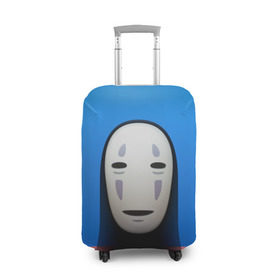 Чехол для чемодана 3D с принтом Унесённые призраками , 86% полиэфир, 14% спандекс | двустороннее нанесение принта, прорези для ручек и колес | Тематика изображения на принте: spirited away | миядзаки | хаяо