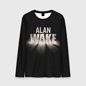 Мужской лонгслив 3D с принтом Alan Wake , 100% полиэстер | длинные рукава, круглый вырез горловины, полуприлегающий силуэт | alan | wake | алан уэйк | игра