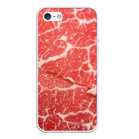 Чехол силиконовый для Телефон Apple iPhone 5/5S с принтом Кусок мяса , Силикон | Область печати: задняя сторона чехла, без боковых панелей | баранина | бекон | белок | говядина | еда | жилы | кровь | кусок | мощь | мышцы | мясо | нарезка | отбивная | пища | протеин | свинина | сила | телятина | туша | филе | хрящи