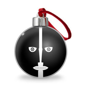 Ёлочный шар с принтом Pink Floyd. The division bell , Пластик | Диаметр: 77 мм | Тематика изображения на принте: 
