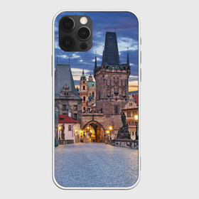 Чехол для iPhone 12 Pro Max с принтом Прага , Силикон |  | czech republic | europe | prague | европа | ес | каникулы | мосты | отпуск | прага | туризм | хоккей | чехия