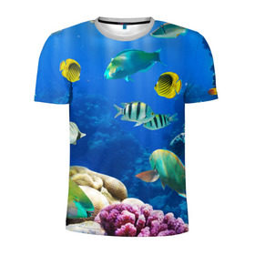 Мужская футболка 3D спортивная с принтом Дайвинг , 100% полиэстер с улучшенными характеристиками | приталенный силуэт, круглая горловина, широкие плечи, сужается к линии бедра | Тематика изображения на принте: дайвинг | египет | каникулы | коралловый риф | крабы | красное море | море | морские обитатели | океан | отдых | отпуск | подводные красоты | приключение | рыбки | рыбы | туризм
