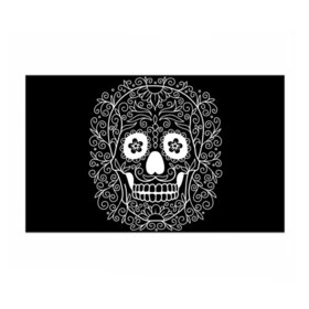 Бумага для упаковки 3D с принтом Мексиканский череп , пластик и полированная сталь | круглая форма, металлическое крепление в виде кольца | Тематика изображения на принте: cobwebs | color | day of the dead | dead | death | eyes | girl | halloween | holiday | makeup | mask | mexican skull | mexico | ornament | pattern | взгляд | девушка | день мертвых | макияж | маска | мексика | мексиканский череп | мертвецов | орнамент | п