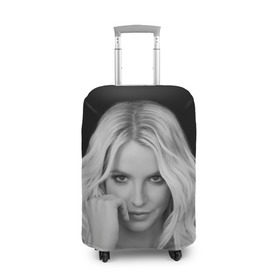 Чехол для чемодана 3D с принтом Бритни Спирс , 86% полиэфир, 14% спандекс | двустороннее нанесение принта, прорези для ручек и колес | britney spears | звезда | знаменитость | музыка | певица